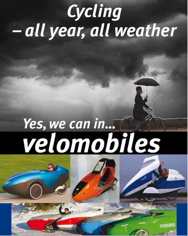 Velomobile All Year-All Weather