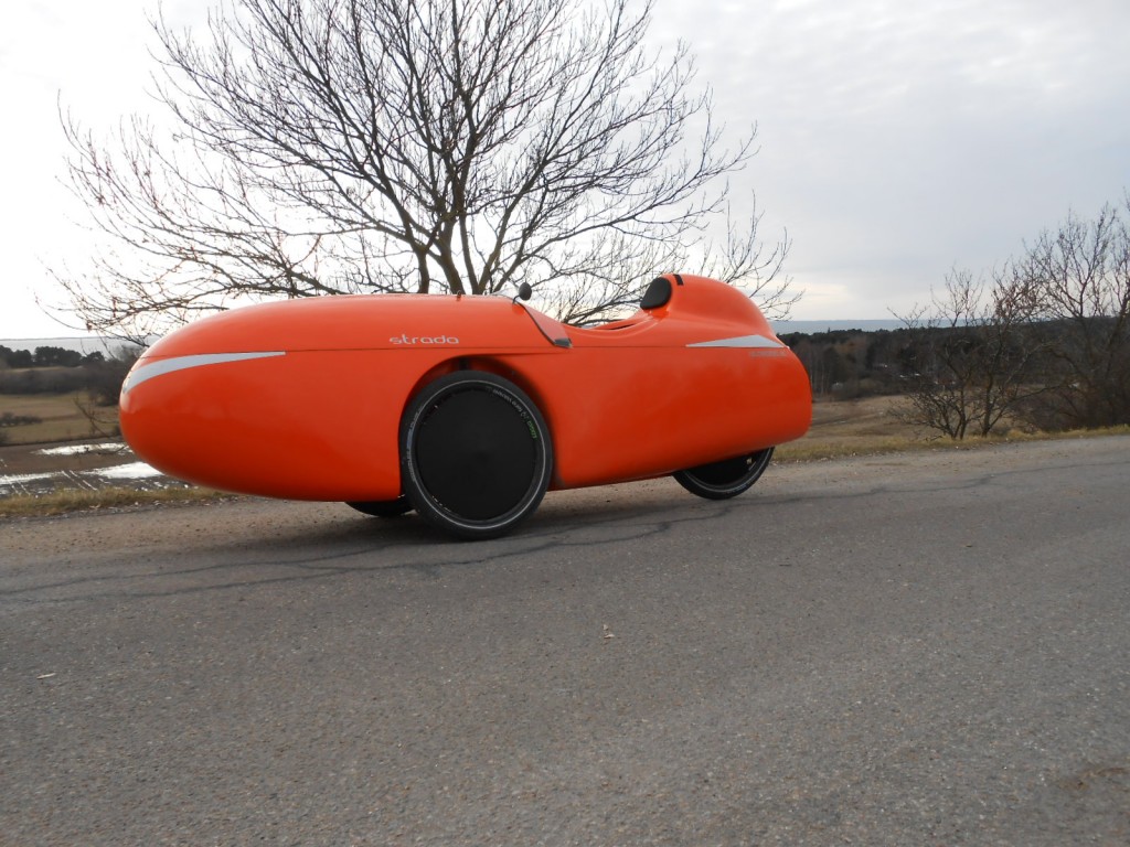 Strada hviler efter bakke