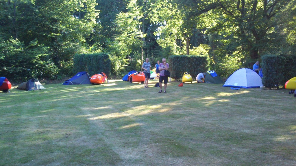 Første camping i Holland