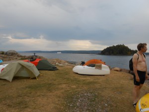 Milan og færge Ramton Camping