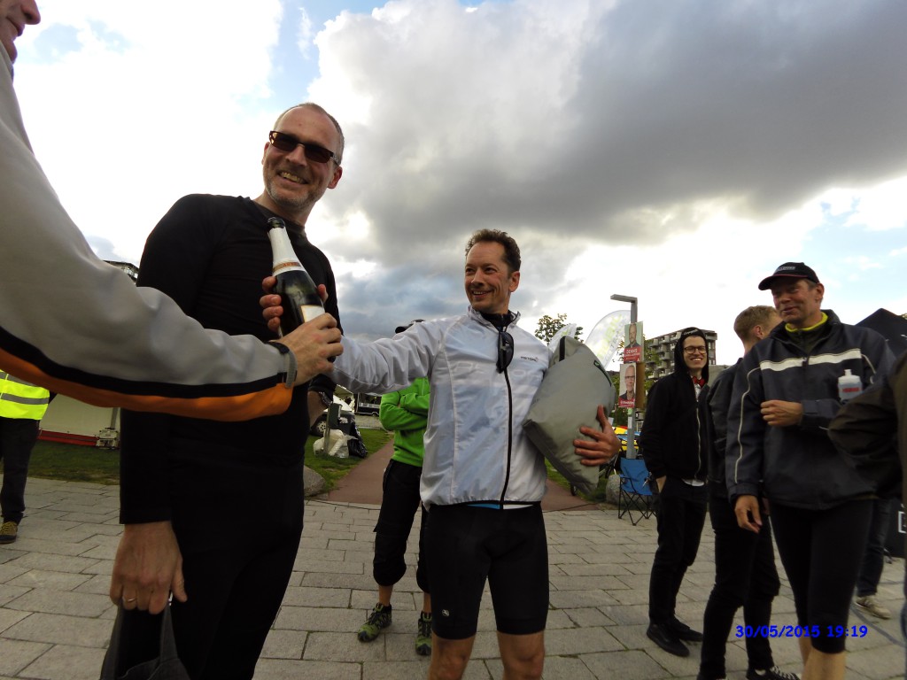 Glad vinder af Velomobil Street Race 2015