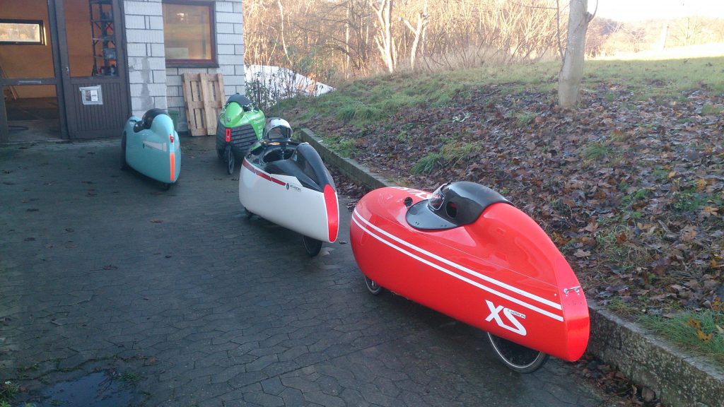 Velomobil parkering hos velomobilcenter dk