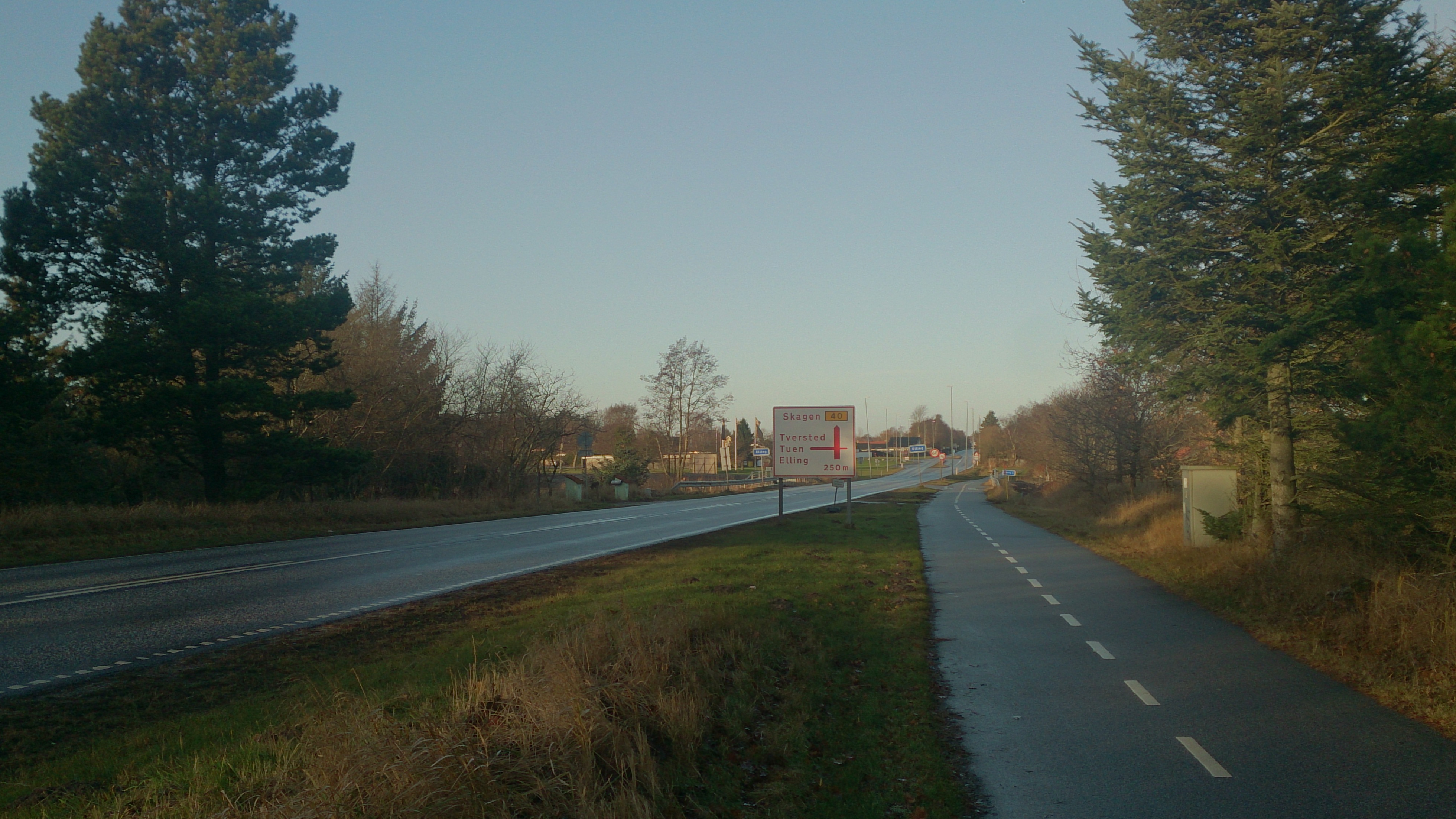 Cykelsti hele vejen til Skagen